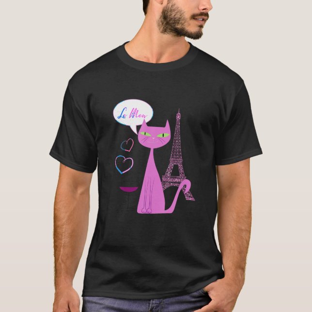 Pariskatzenliebhaber T-Shirt (Vorderseite)