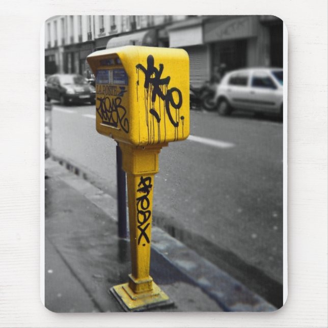 Parispostbox Mousepad (Vorne)