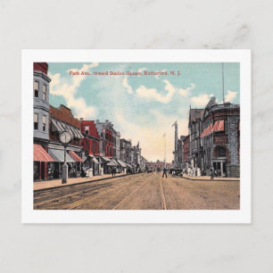 Park Ave., Rutherford, New Jersey 1910 Vintage Postkarte