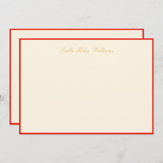 Park Avenue Flat Note Card 5"x7" Mitteilungskarte