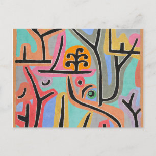 Park bei Lu von Paul Klee Postkarte