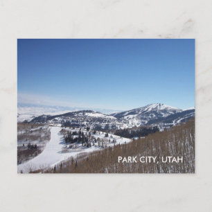 PARK CITY, ABER POSTKARTE