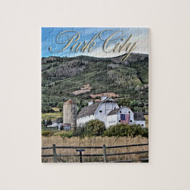 Park City Barn Puzzle (Vertikal)