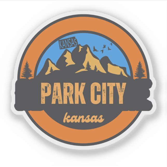 Park City, Kansas Aufkleber (Vorderseite)