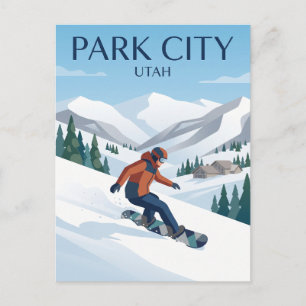 Park City Mountain Resort Utah Postkarte