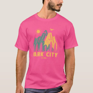 Park City Mountains Utah Wandern Vintag T-Shirt