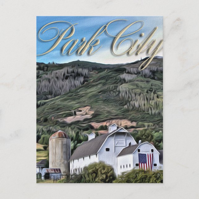 Park City Souvenir Postkarte (Vorderseite)