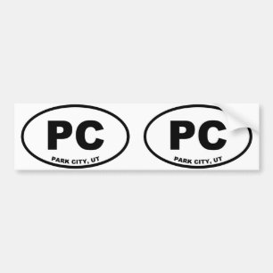 Park City Utah Autoaufkleber
