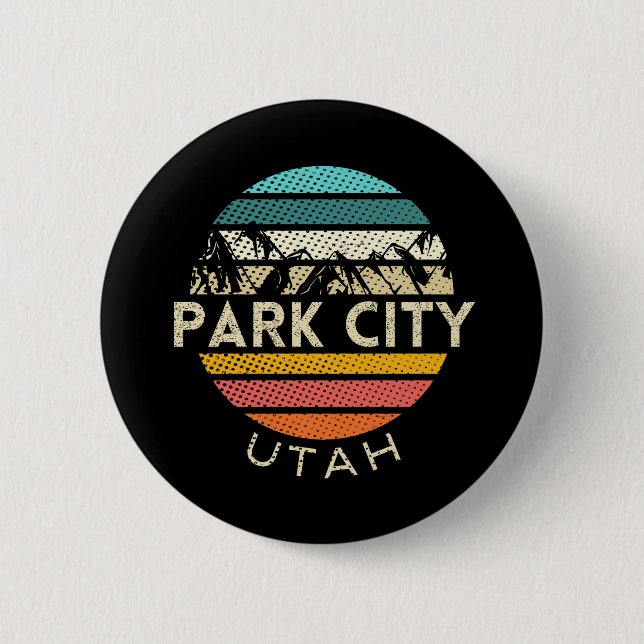 Park City Utah Button (Vorderseite)