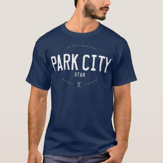 Park City Utah gestresster Vintage-Ski lustig T-Shirt