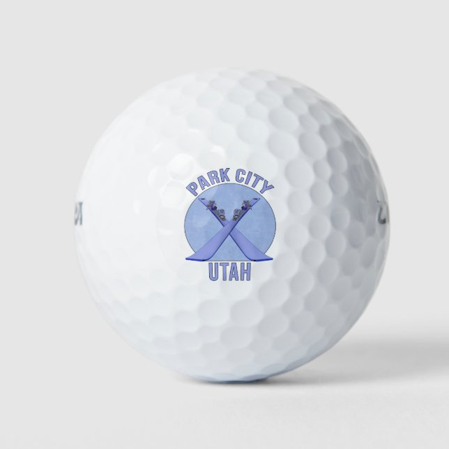 Park City, Utah Golfball (Vorderseite)