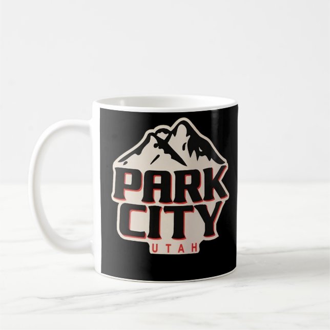 Park City Utah Mug Kaffeetasse (Links)