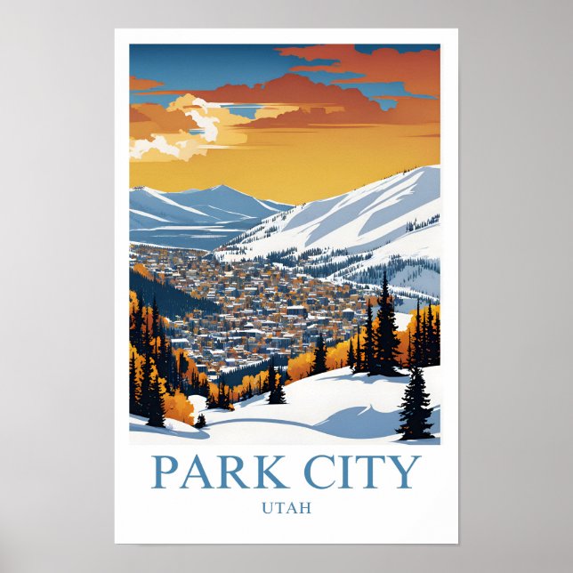 Park City Utah Poster (Vorne)