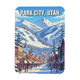 Park City Utah Reise Magnet