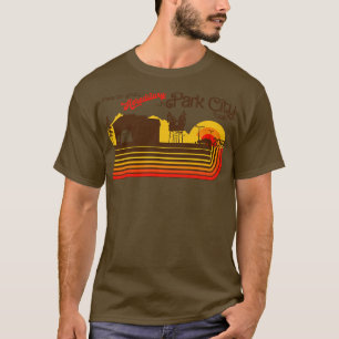 Park City Utah Retro Horror T-Shirt