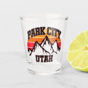 Park City, Utah Schnapsglas