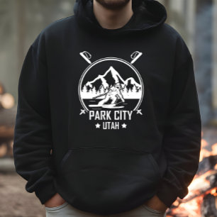 Park City Utah Ski Hoodie