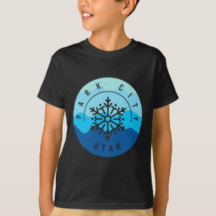 Park City Utah Ski Ski Snowboarden Skifahren Schne T-Shirt