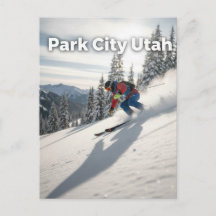 Park City Utah Skifahren