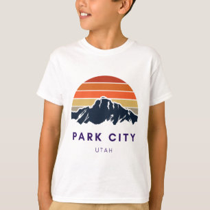 Park City Utah Skifahren Snowboarden Wanderer Utah T-Shirt