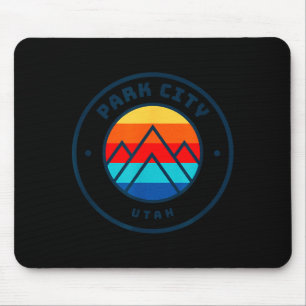 Park City Utah Skifahren Snowboardfahren Ski Famil Mousepad