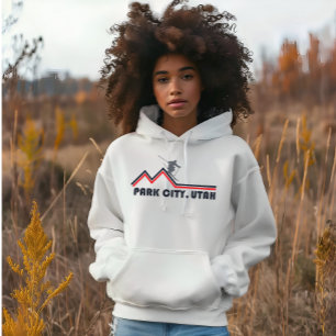 Park City Utah Skigebiet Hoodie