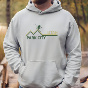 Park City Utah Skigebiet Hoodie