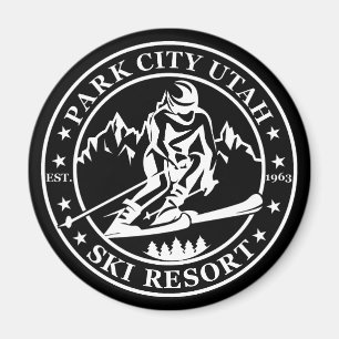 Park City Utah Skigebiet Magnet