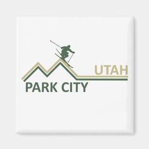 Park City Utah Skigebiet Magnet