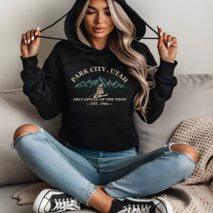 Park City Utah Skigebiete Hoodie