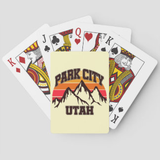 Park City, Utah Spielkarten