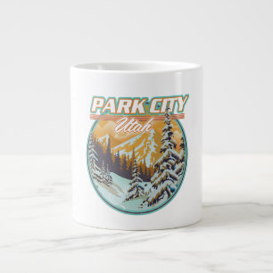 Park City Utah Travel Logo Jumbo-Tasse