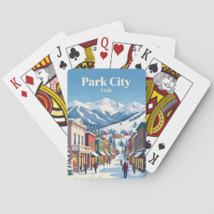 Park City Utah, USA Spielkarten