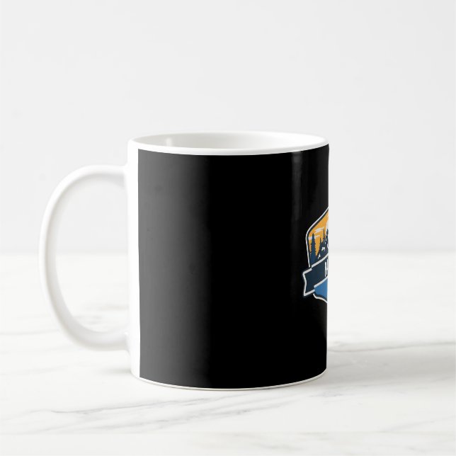 Park City Utah Vintag � Abenteuergeist Kaffeetasse (Links)