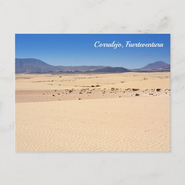 Park Corralejo, Fürteventura - Postkarte (Vorderseite)