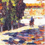 Park der St. Cloud mit dem Pferd Wassily Kandinsky Freistehende Fotoskulptur<br><div class="desc">CLASSIC ART ist eine Produktreihe, die Kunst in die Zuhause und sich selbst einbringen soll. Mit dieser Kollektion fühlen Sie sich sicher in Ihrer eigenen Haut. Mit unseren leuchtenden Farben und kreativen Designs werden Sie im Mittelpunkt der Aufmerksamkeit stehen. Es ist perfekt für Leute, die gewollt haben, sich zu fühlen,...</div>