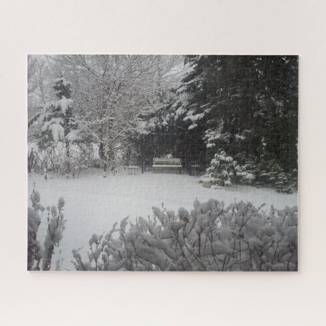 Park/Garten: Parco di Villa dei Cedri Puzzle (Horizontal)