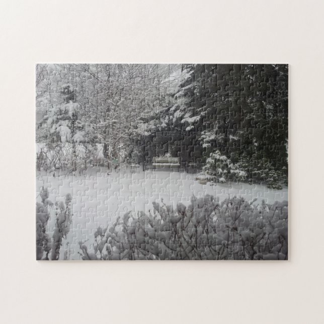 Park/Garten: Parco di Villa dei Cedri Puzzle (Horizontal)