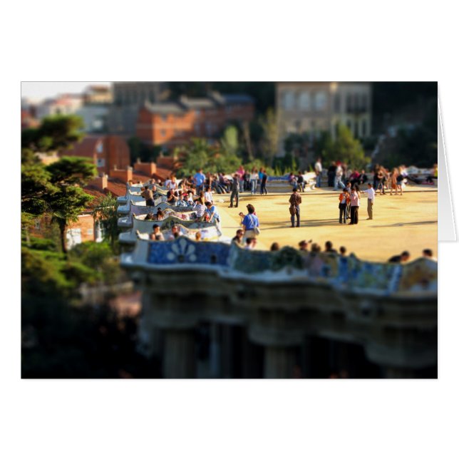 Park Guell (Vorderseite (Horizontal))