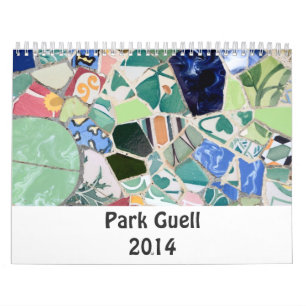Park Guell 2014 Kalender
