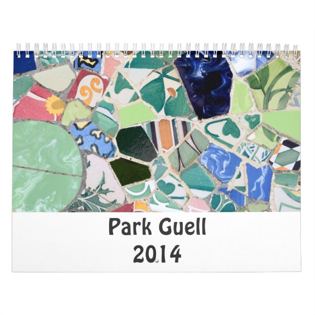 Park Guell 2014 Kalender (Titelbild)