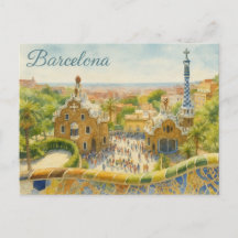 Park Güell in Barcelona
