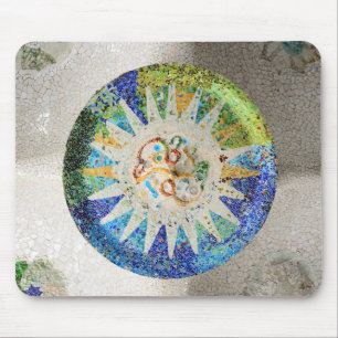 Park Guell Mosaik Mousepad