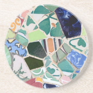Park Guell Mosaik Untersetzer