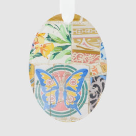 Park Guell Mosaiken Ornament