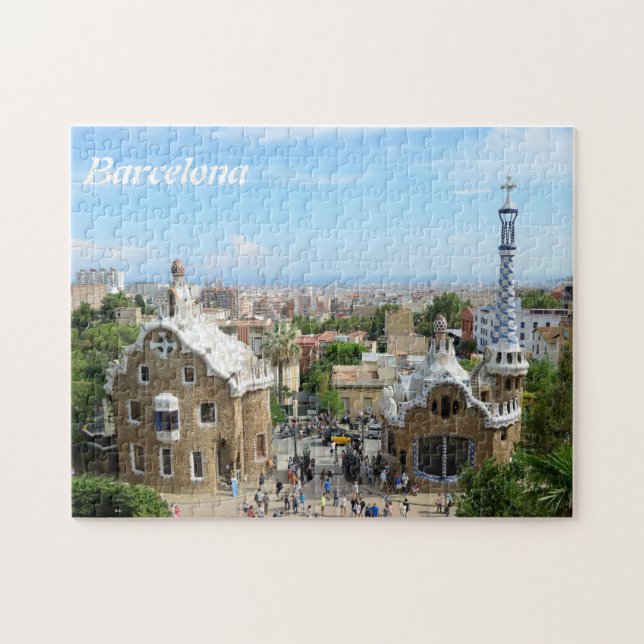 Park Guell Puzzlespiel Puzzle (Horizontal)