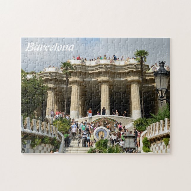 Park Guell Puzzlespiel Puzzle (Horizontal)