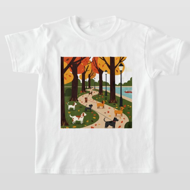 Park in autumn T-Shirt (Ablage )