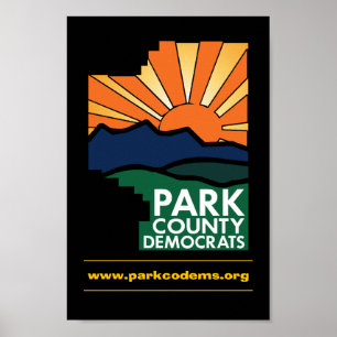 Park Landkreis Democrats Poster