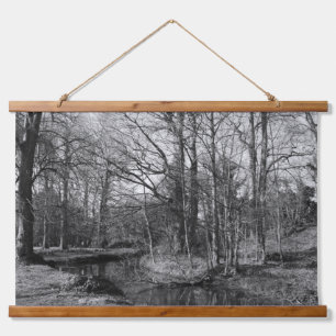 Park Landscape - Bute Park, Cardiff Wandteppich Mit Holzrahmen